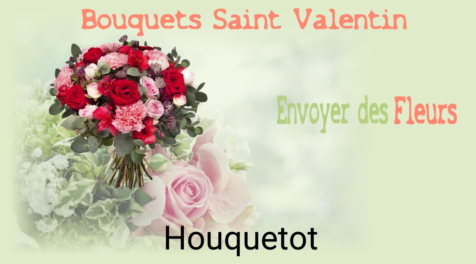 Roses de Saint-Valentin livrées à Houquetot